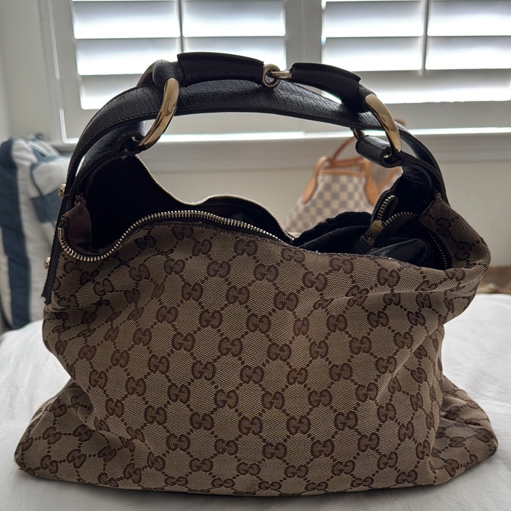 Gucci Horsebit Hobo Bag